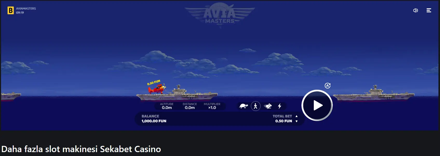 Sekabet online casino demo